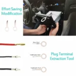 Car tools Car Interior Disassembly kit plastic trim removal tool car clips puller diy Panel Tools for auto trim puller set - Image 3