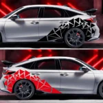 Triangle Car Sticker Universal Car Accessories Customization Decoration Modification Car Body Door Decal Personalized stickers - Image 4